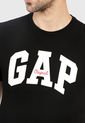 Camiseta Negro-Blanco GAP de GAP