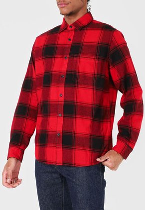 Camisa Rojo-Negro GAP