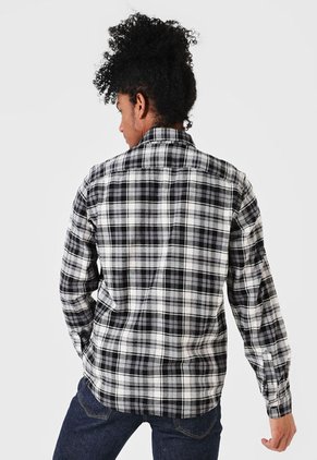 Camisa Negro-Blanco GAP