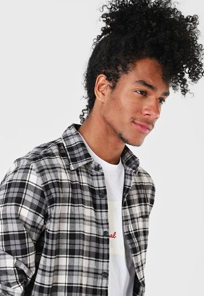 Camisa Negro-Blanco GAP