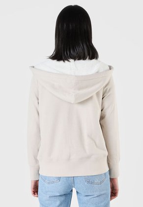 Hoodie Beige-Azul Navy-Blanco GAP