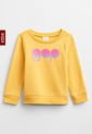 Buzo Amarillo-Fucsia-Lila GAP Kids de GAP