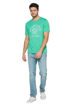 Camiseta Verde GAP Bright Meadow