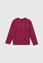 Camiseta Fucsia-Violeta GAP Kids Masculino de GAP