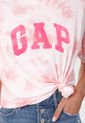 Camiseta Blanco-Rosado GAP de GAP