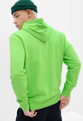 Hoodie Verde Limón-Azul-Blanco GAP