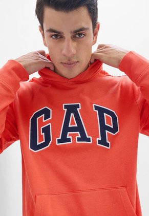 Hoodie Coral-Azul-Blanco GAP