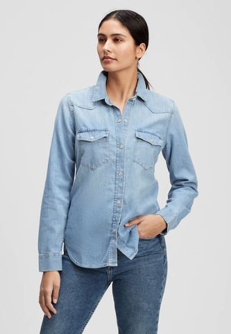 Camisa Azul Claro GAP GAP
