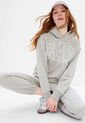 Hoodie Gris-Blanco GAP de GAP