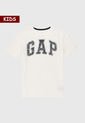 Camiseta Blanco-Azul GAP Kids de GAP