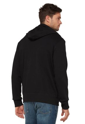 Hoodie Negro-Gris GAP