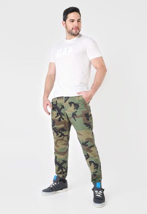 Jogger Verde Militar-Negro-Marrón GAP