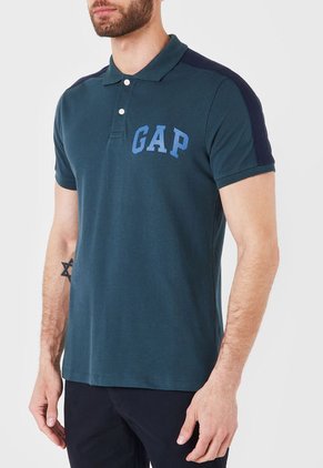 Polo Verde-Azul GAP