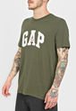 Camiseta Verde-Blanco GAP de GAP