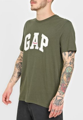 Camiseta Verde-Blanco GAP