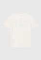 Camiseta Blanco-Azul GAP Kids de GAP