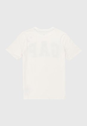 Camiseta Blanco-Azul GAP Kids