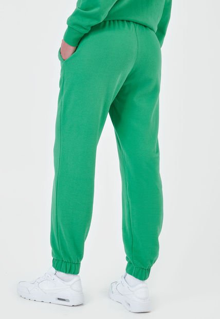 Pantalón Sudadera Verde-Blanco GAP