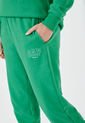 Pantalón Sudadera Verde-Blanco GAP de GAP