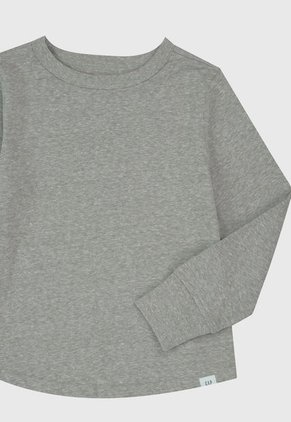 Camiseta Manga Larga Verde GAP Kids