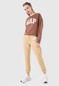 Jogger Beige-Blanco GAP de GAP