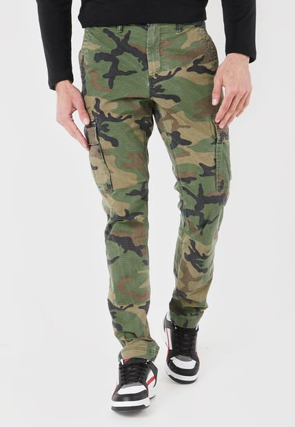 Pantalón Verde-Café-Negro GAP