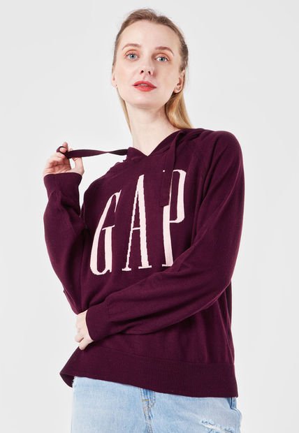 Hoodie Violeta-Rosa GAP Femenino