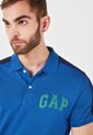 Polo Azul-Verde GAP de GAP