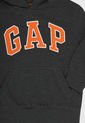Hoodie Gris-Naranja-Blanco GAP Kids de GAP