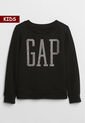 Buzo Negro-Plateado GAP Kids de GAP