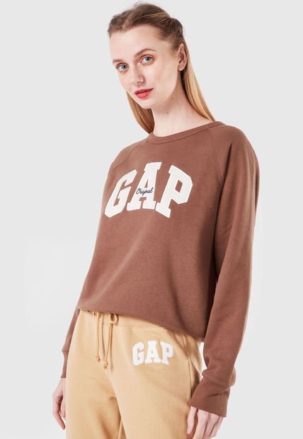 Buzo Marrón-Beige-Azul Navy GAP Femenino