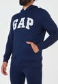Hoodie Azul-Gris-Blanco GAP de GAP