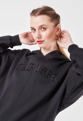 Hoodie Negro GAP Femenino