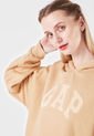 Hoodie Beige GAP Femenino de GAP