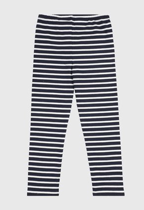 Leggings Azul Navy-Blanco GAP Kids