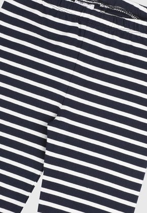 Leggings Azul Navy-Blanco GAP Kids