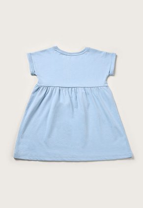 Vestido Celeste-Multicolor GAP Kids
