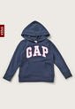 Hoodie Azul Navy-Rosa-Blanco GAP Kids de GAP
