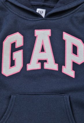 Hoodie Azul Navy-Rosa-Blanco GAP Kids