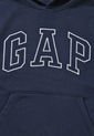 Hoodie Azul Navy-Blanco GAP Kids de GAP