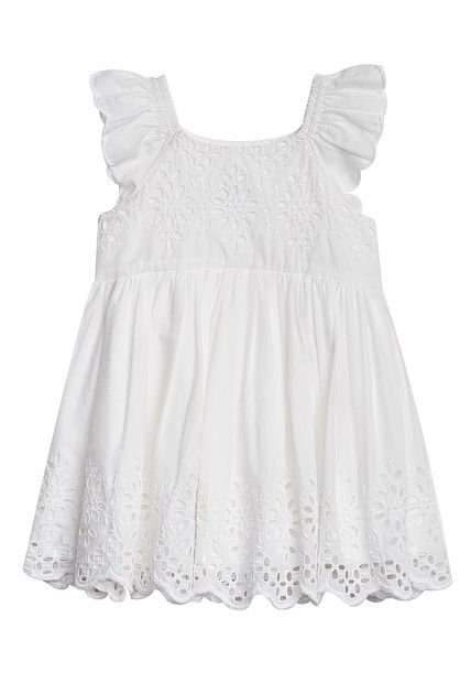 Vestido Blanco GAP Optic White