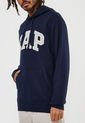 Hoodie Azul-Gris GAP de GAP