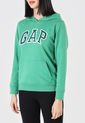 Hoodie Verde-Blanco GAP de GAP