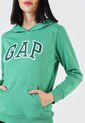 Hoodie Verde-Blanco GAP de GAP