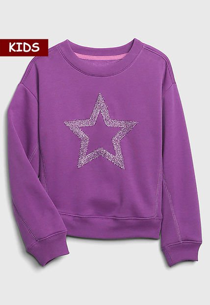 Buzo Púrpura-Plateado GAP Kids