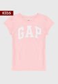 Camiseta Rosado-Blanco GAP Kids de GAP