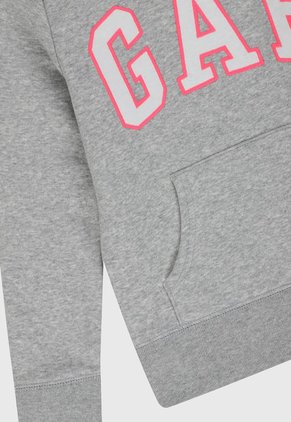 Buzo Gris-Rosado-Blanco GAP Kids