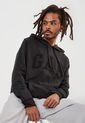Hoodie Negro-Gris GAP de GAP