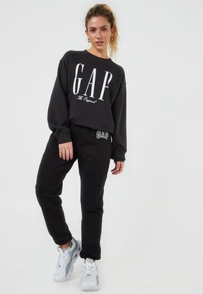 Pantalón Negro-Blanco GAP