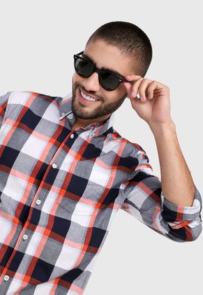 Camisa Rojo-Negro GAP